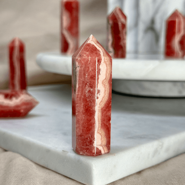 Rhodochrosite Tower (High Quality) #2