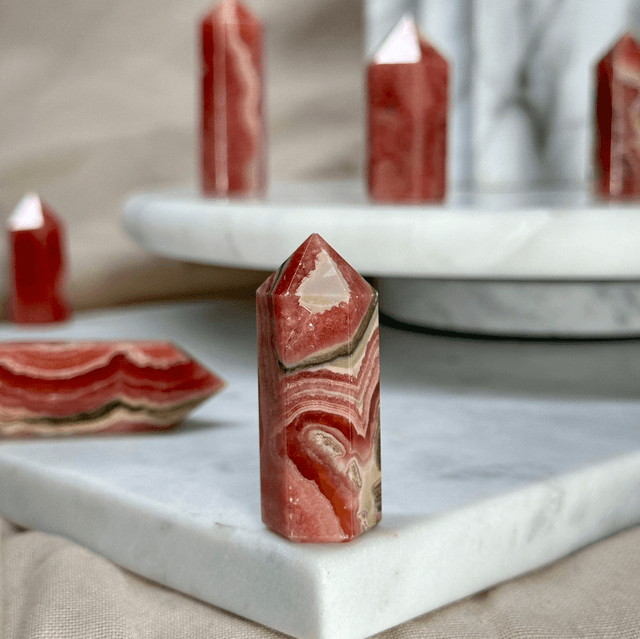 Rhodochrosite Tower (High Quality) #14