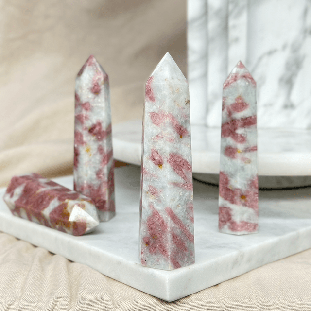 Pink Tourmaline Tower #1 