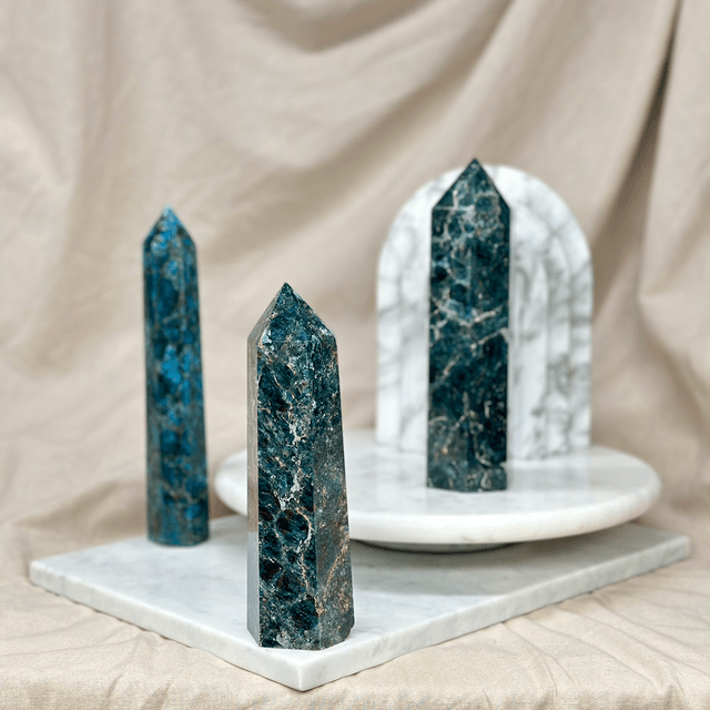 Blue Apatite Tower #1