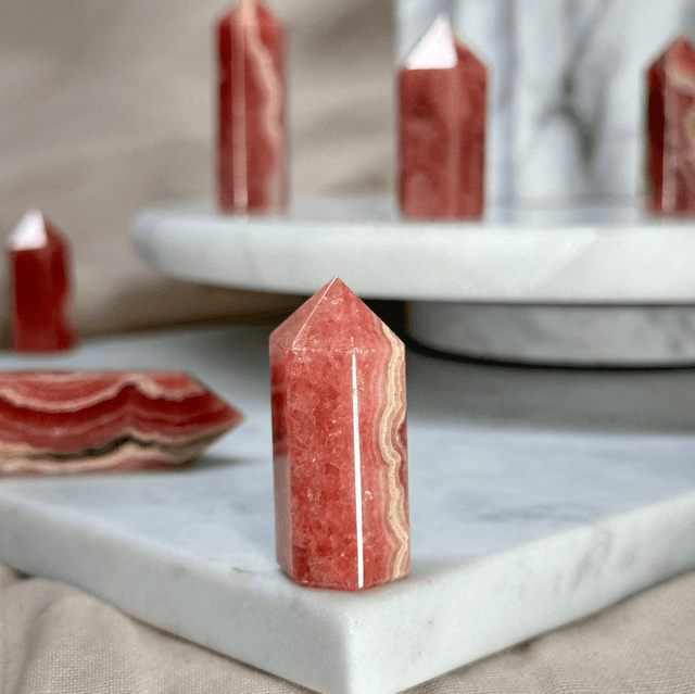 Rhodochrosite Tower (High Quality) #15