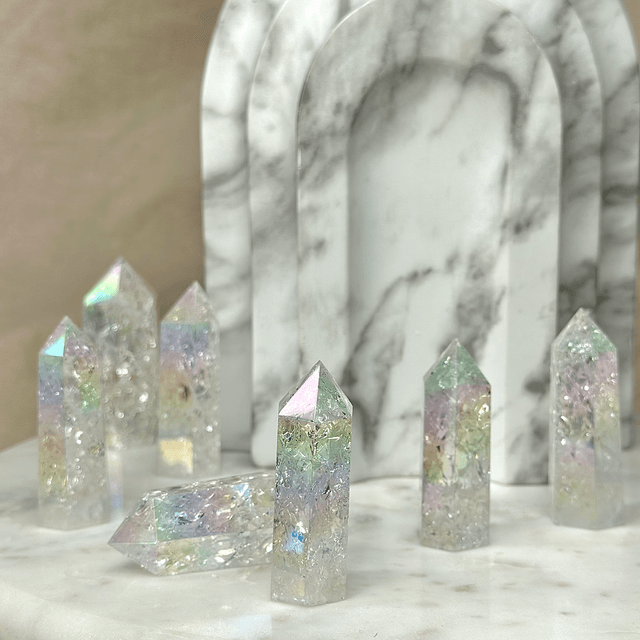 Angel Aura Fire & Ice Quartz