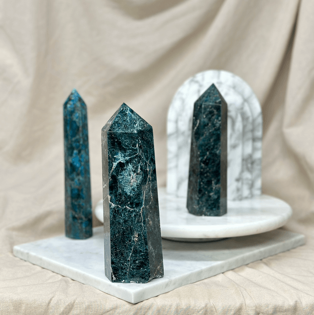 Blue Apatite Tower #2