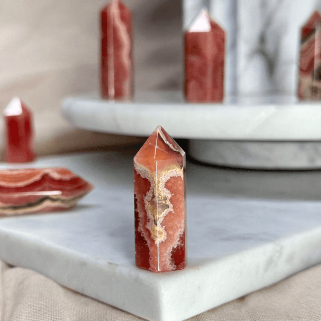 Rhodochrosite Tower (High Quality) #13