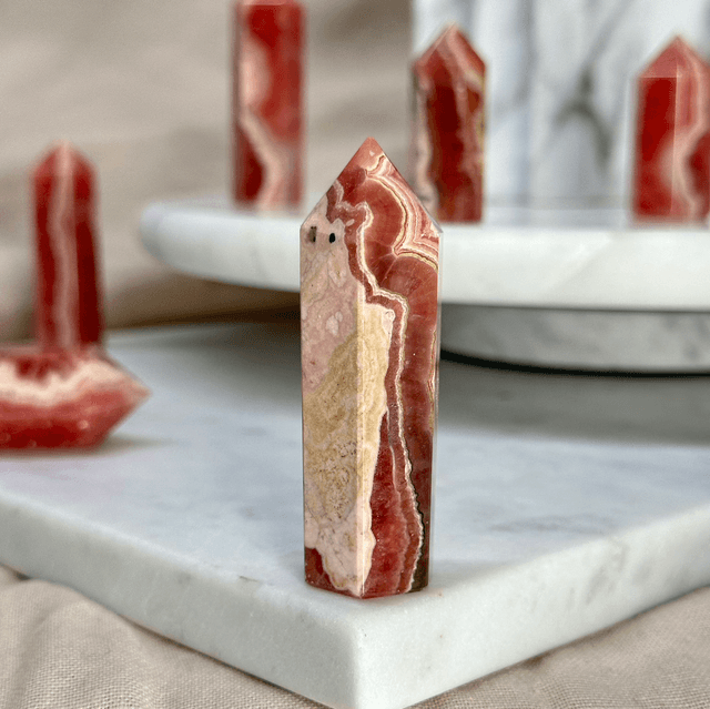 Rhodochrosite Tower (High Quality) #1