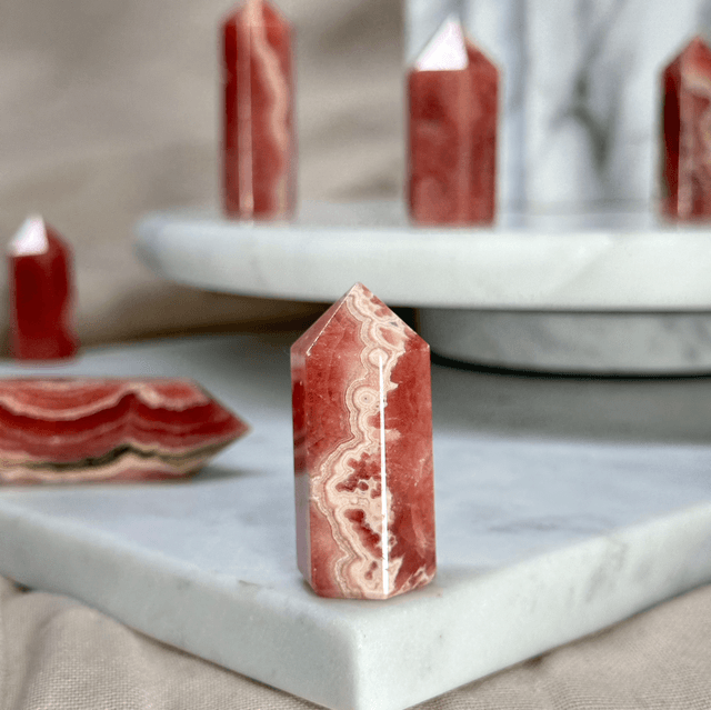 Rhodochrosite Tower (High Quality) #16