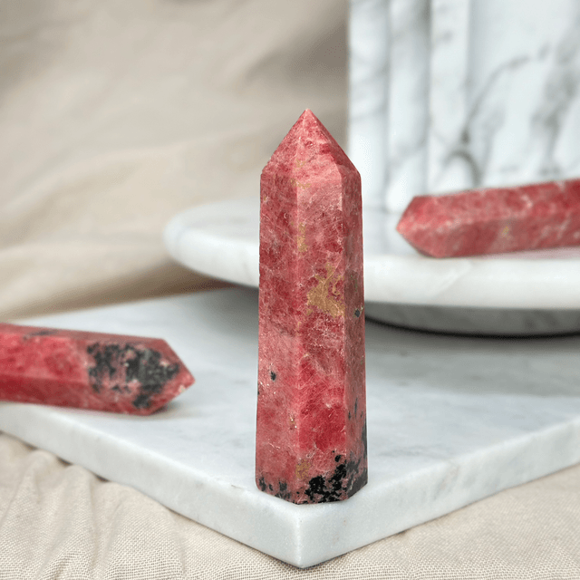 Red Rhodonite Tower #3