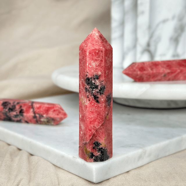 Red Rhodonite Tower #1 