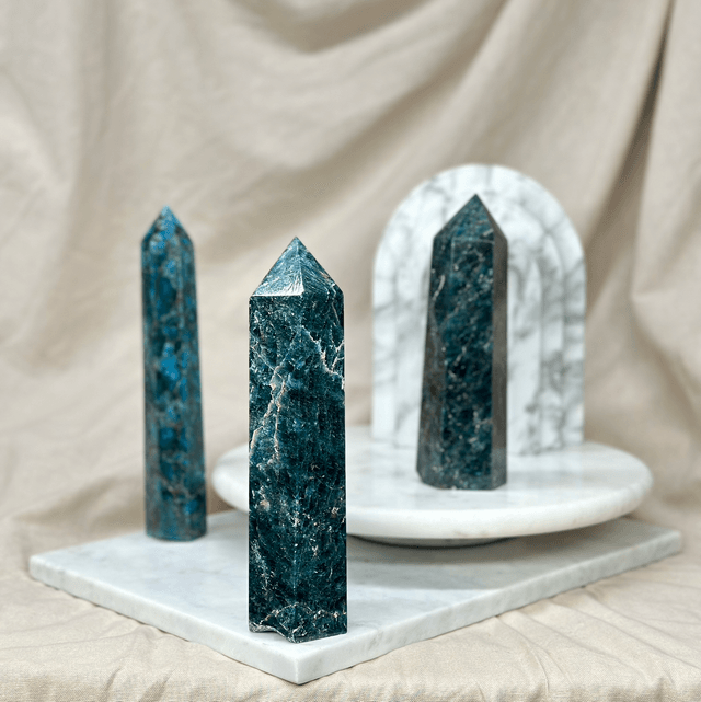 Blue Apatite Tower #2