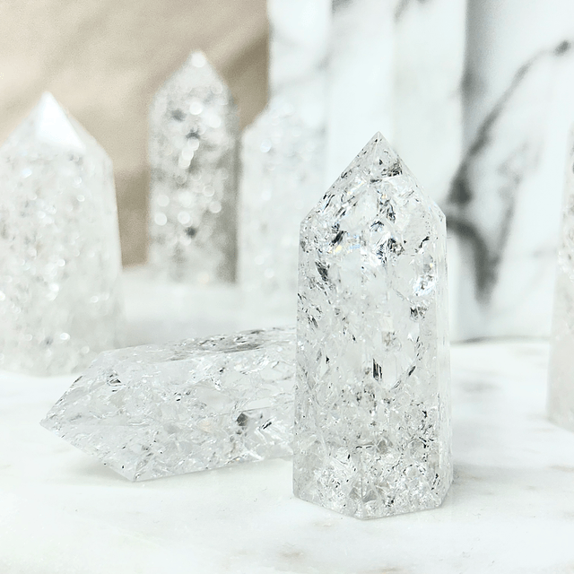 Fire and Ice Quartz Tower 