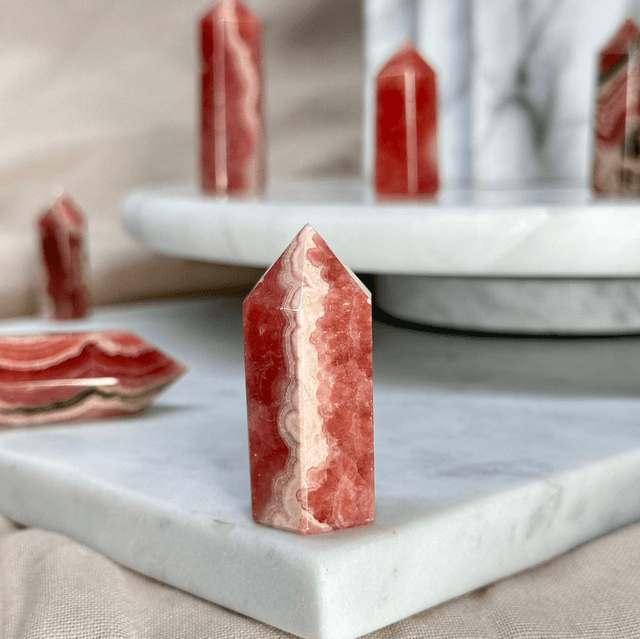 Rhodochrosite Tower (High Quality) #11