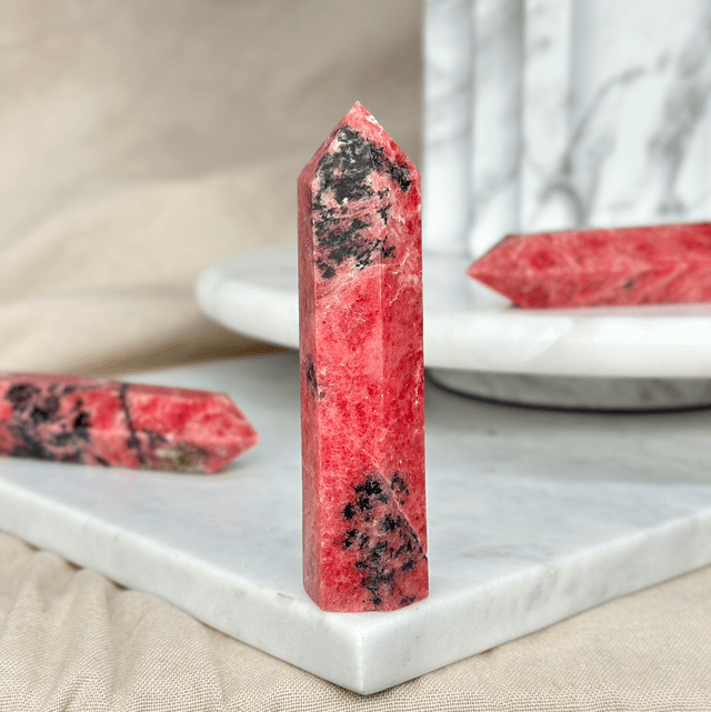 Red Rhodonite Tower #1 