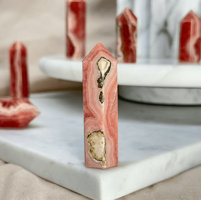 Rhodochrosite Tower (High Quality) #3