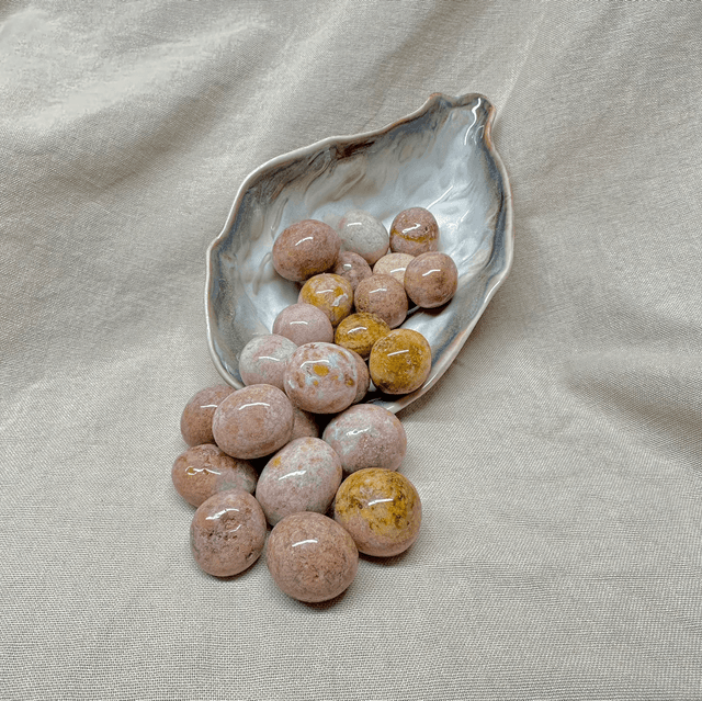Hay Creek Pink Moss Agate Tumble