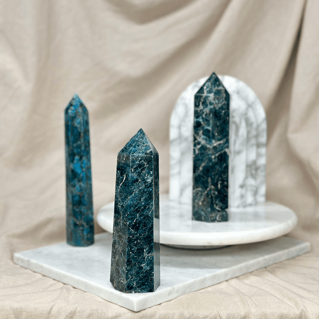 Blue Apatite Tower #1