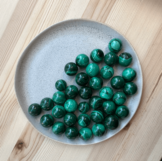 Malachite Spheres