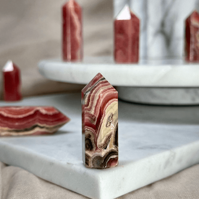 Rhodochrosite Tower (High Quality) #14