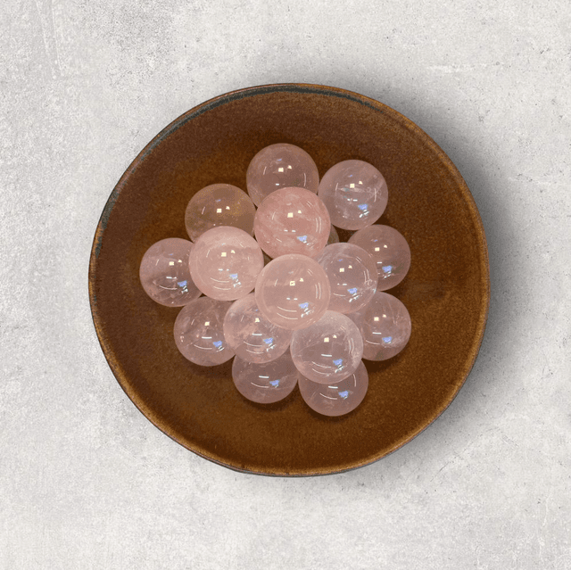 Asterism Rose Quartz Small Sphere