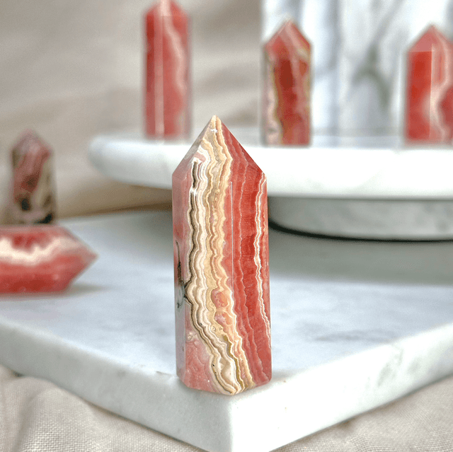 Rhodochrosite Tower (High Quality) #10
